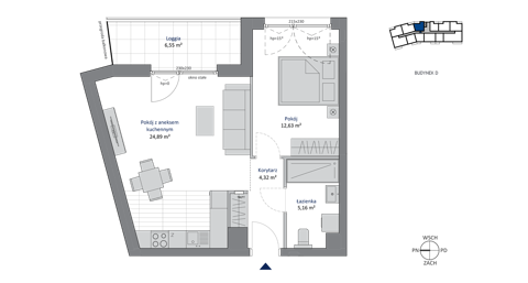 Plan 2 pok. 47m²