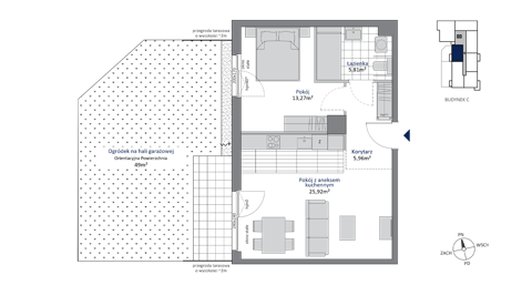 Plan 2 pok. 51m²