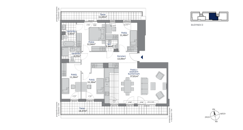 Plan 5 pok. 110m²