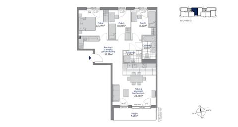 Plan 4 pok. 85m²