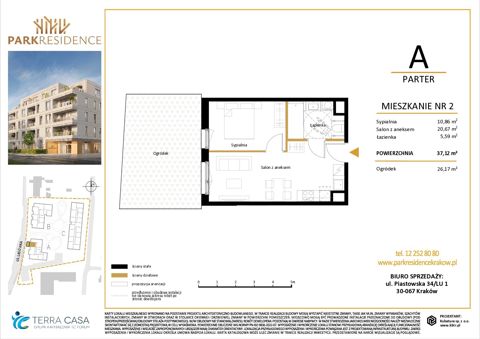 Plan 2 pok. 37m²