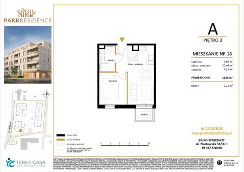 Plan 2 pok. 35m²