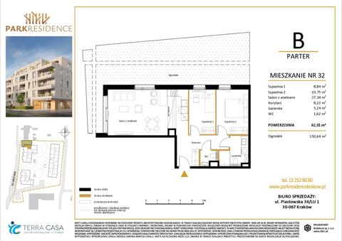 Plan 3 pok. 62m²