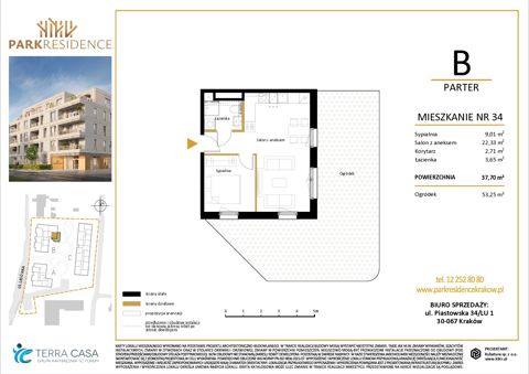 Plan 2 pok. 38m²