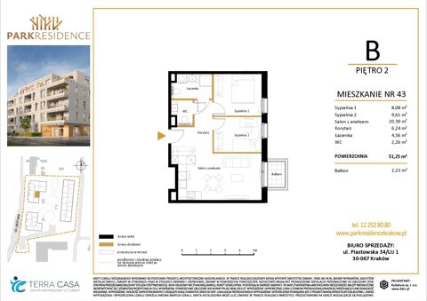 Plan 3 pok. 51m²