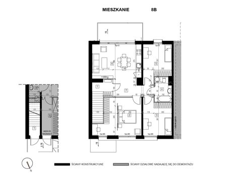 Plan 4 pok. 83m²
