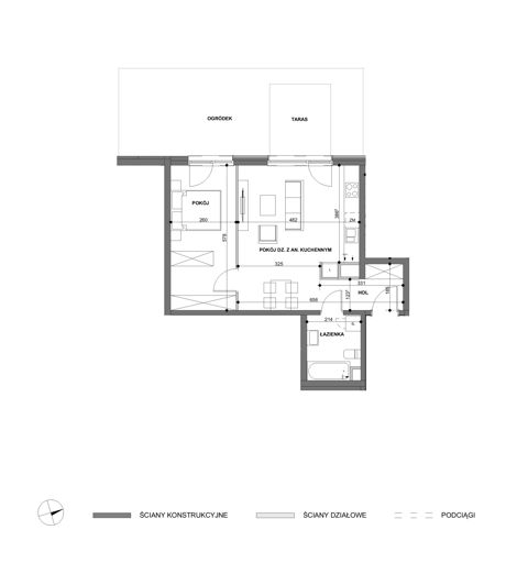 Plan 2 pok. 50m²