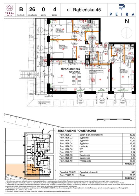 Plan 4 pok. 109m²