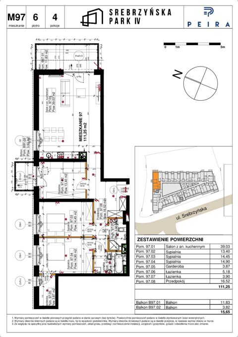 Plan 4 pok. 111m²