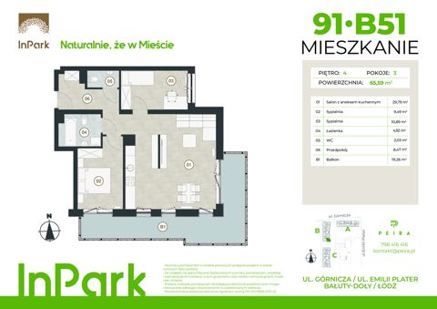 Plan 3 pok. 66m²