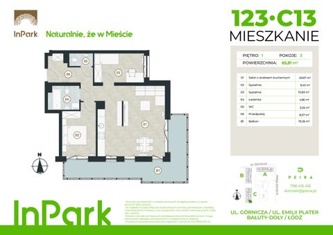 Plan 3 pok. 66m²