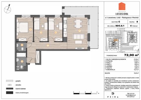 Plan 4 pok. 73m²