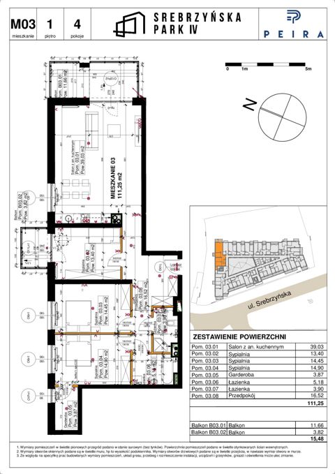 Plan 4 pok. 111m²