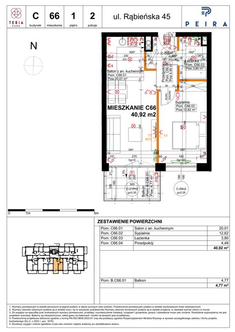 Plan 2 pok. 41m²