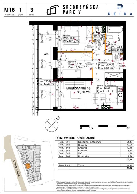 Plan 3 pok. 59m²