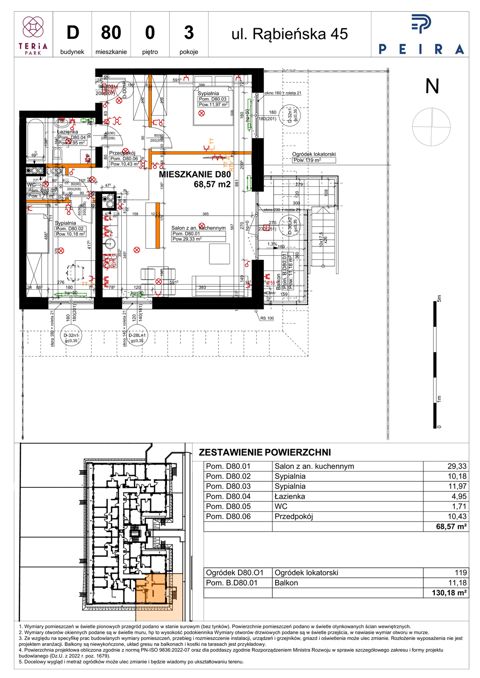 Plan 3 pok. 69m²