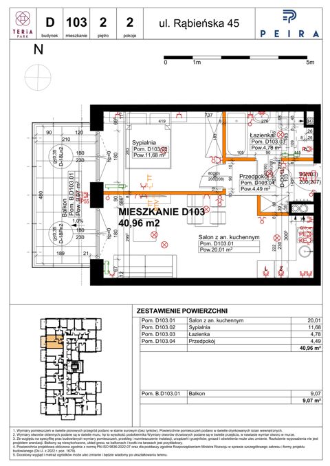Plan 2 pok. 41m²