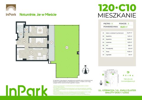 Plan 3 pok. 66m²