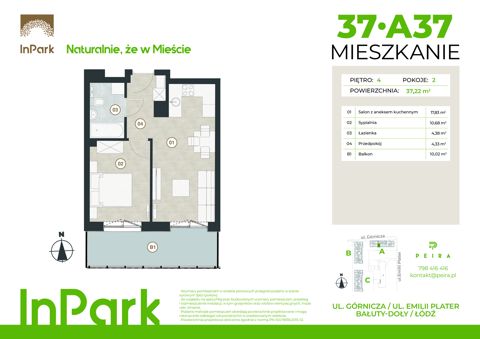 Plan 2 pok. 37m²