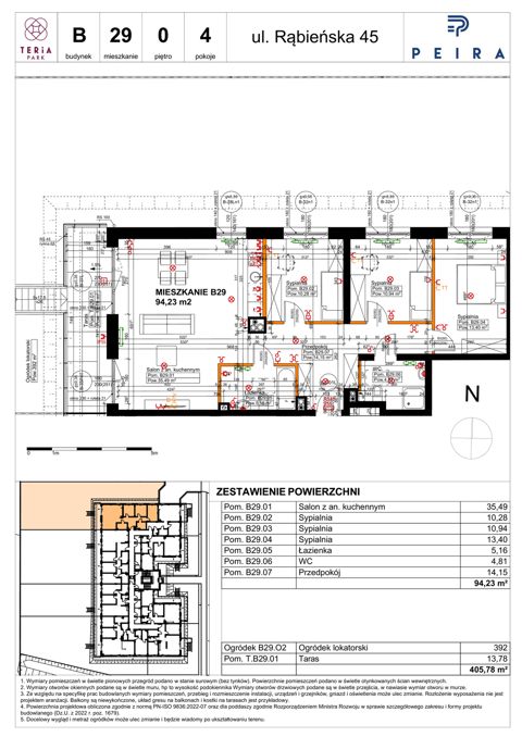 Plan 4 pok. 94m²