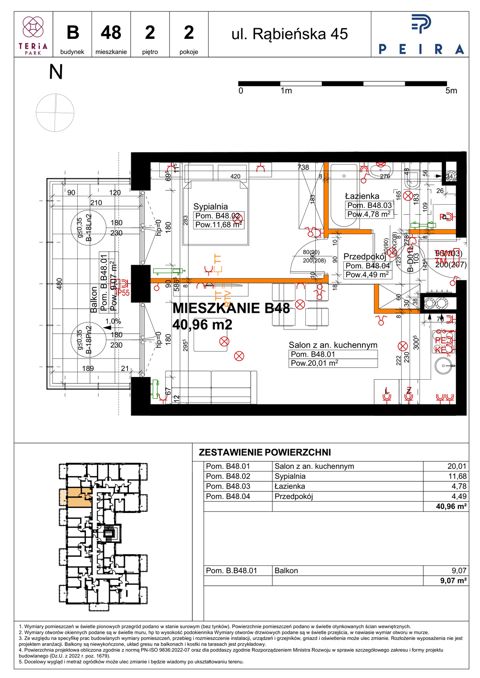 Plan 2 pok. 41m²