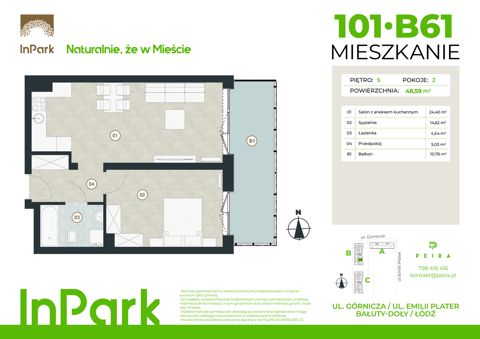 Plan 2 pok. 49m²