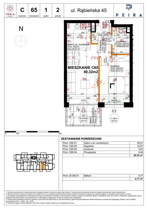 Plan 2 pok. 40m²