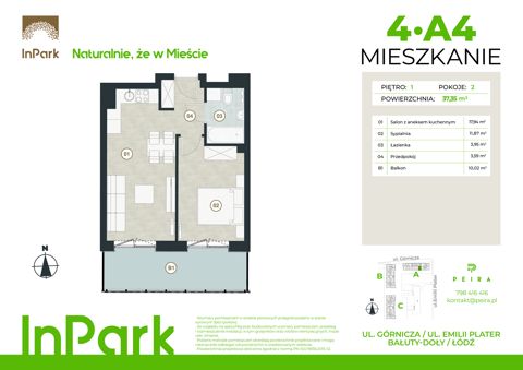 Plan 2 pok. 37m²