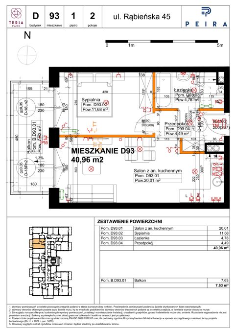 Plan 2 pok. 41m²