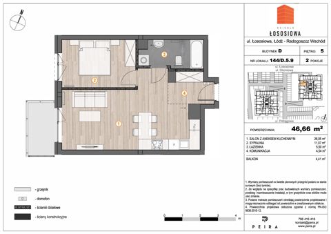 Plan 2 pok. 47m²