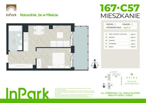 Plan 2 pok. 40m²