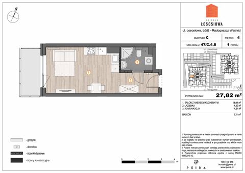 Plan 1 pok. 28m²