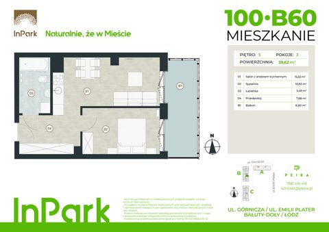 Plan 2 pok. 40m²