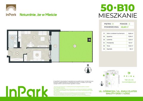 Plan 2 pok. 42m²