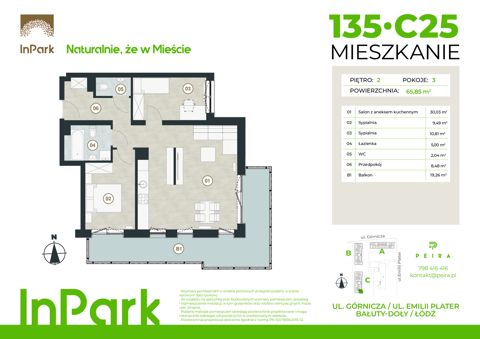 Plan 3 pok. 66m²