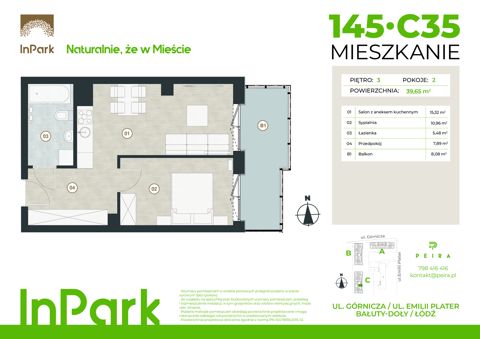 Plan 2 pok. 40m²