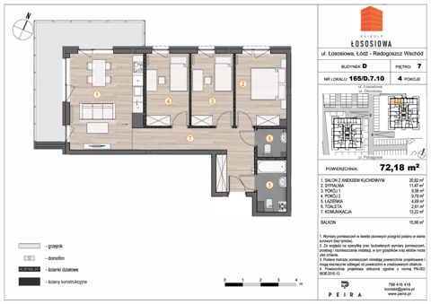 Plan 4 pok. 72m²