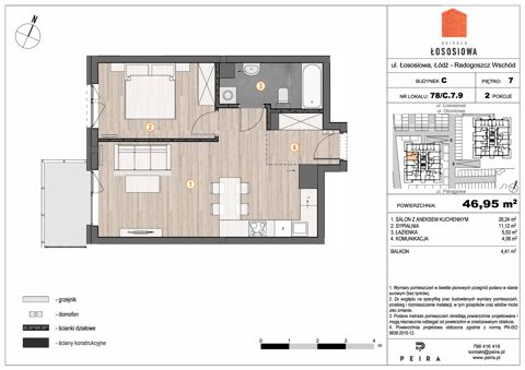 Plan 2 pok. 47m²