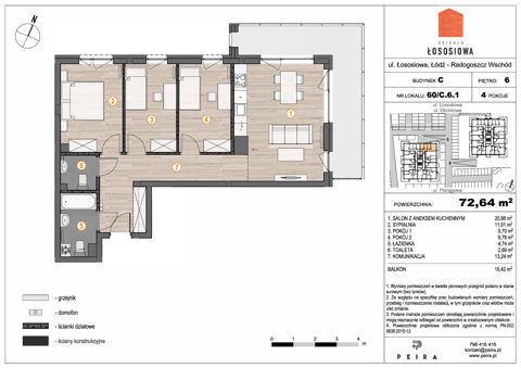 Plan 4 pok. 73m²