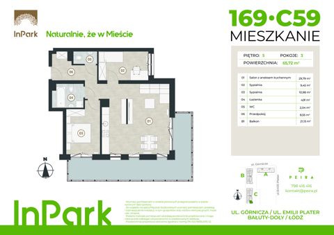Plan 3 pok. 66m²