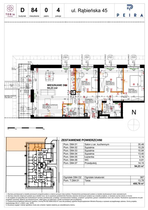 Plan 4 pok. 94m²