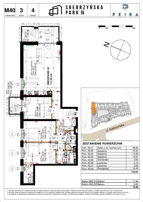 Plan 4 pok. 111m²