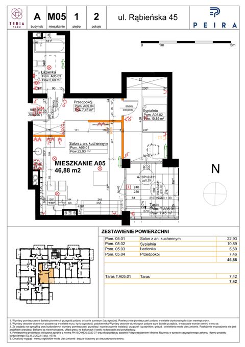 Plan 2 pok. 47m²