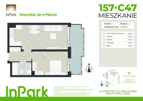 Plan 2 pok. 49m²