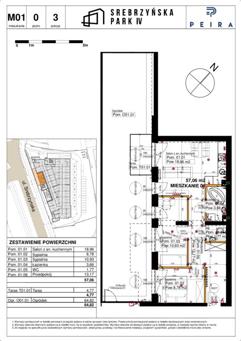 Plan 3 pok. 57m²