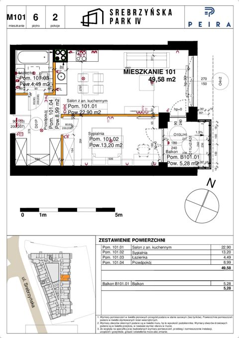 Plan 2 pok. 50m²