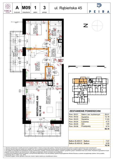 Plan 3 pok. 66m²