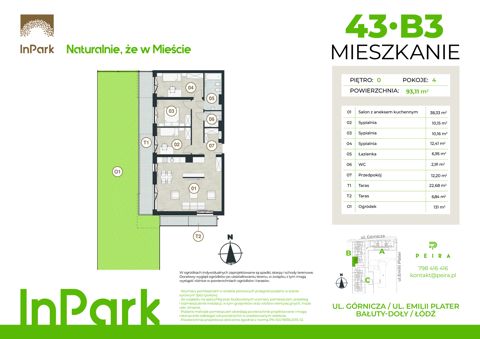 Plan 4 pok. 93m²