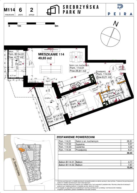 Plan 2 pok. 50m²