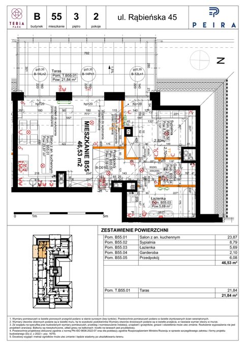 Plan 2 pok. 47m²